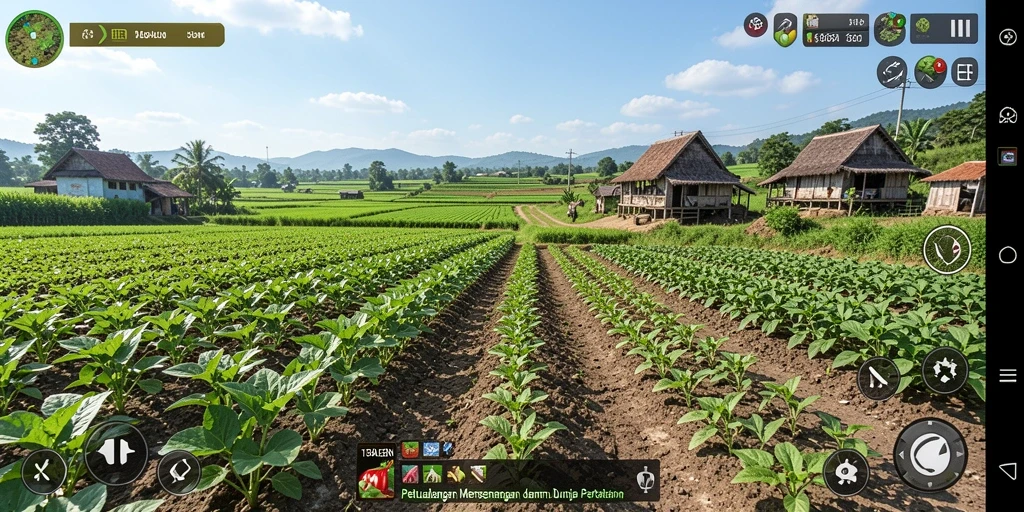 Tampilan gameplay Farming yang menarik di 138ALIEN.