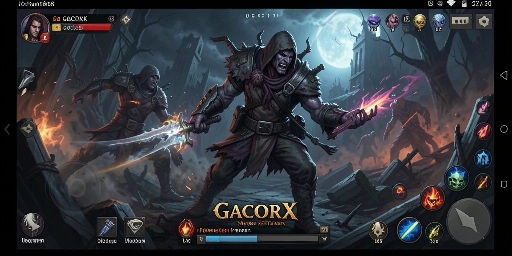 Gameplay menegangkan di dunia kegelapan GACORX.
