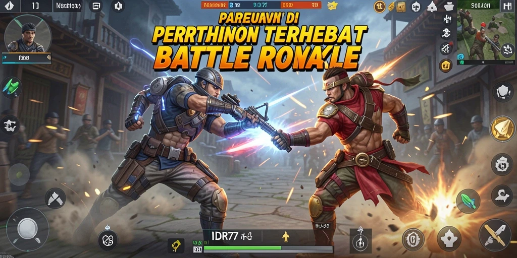 Gameplay menarik dalam IDR77 dengan pertarungan Battle Royale yang mendebarkan.