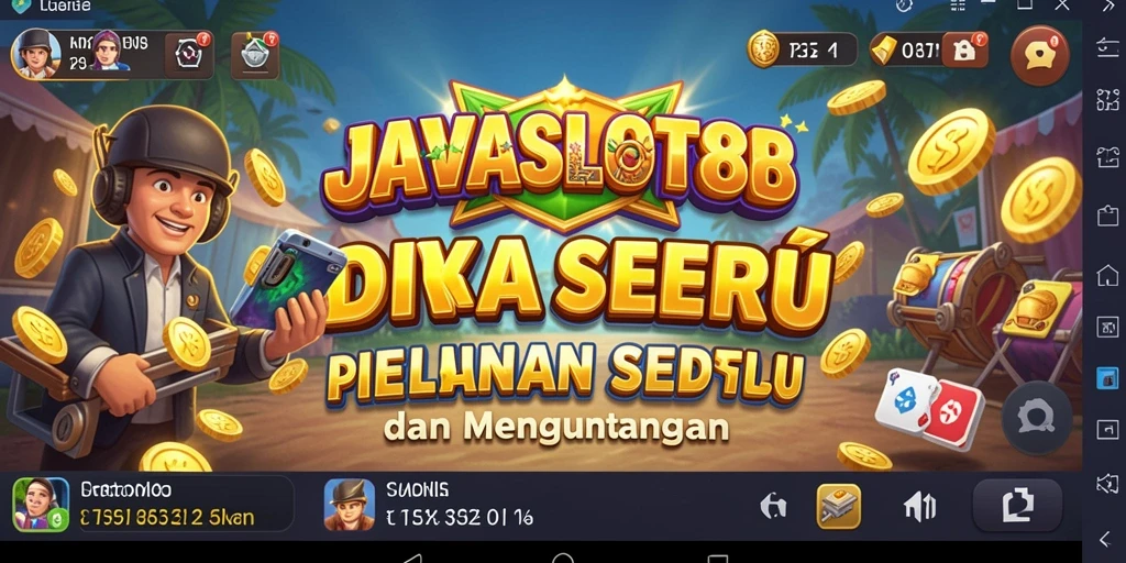 Screenshot menunjukkan gameplay seru JAVASLOT88 dalam mode Idle.
