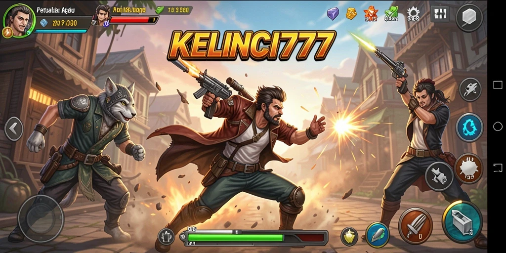 Tampilan gameplay menegangkan di KELINCI777 dengan aksi yang seru.