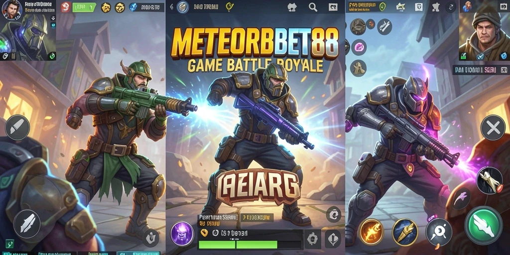 Tampilan gameplay seru dalam METEORBET88 dengan aksi pertarungan mendebarkan.