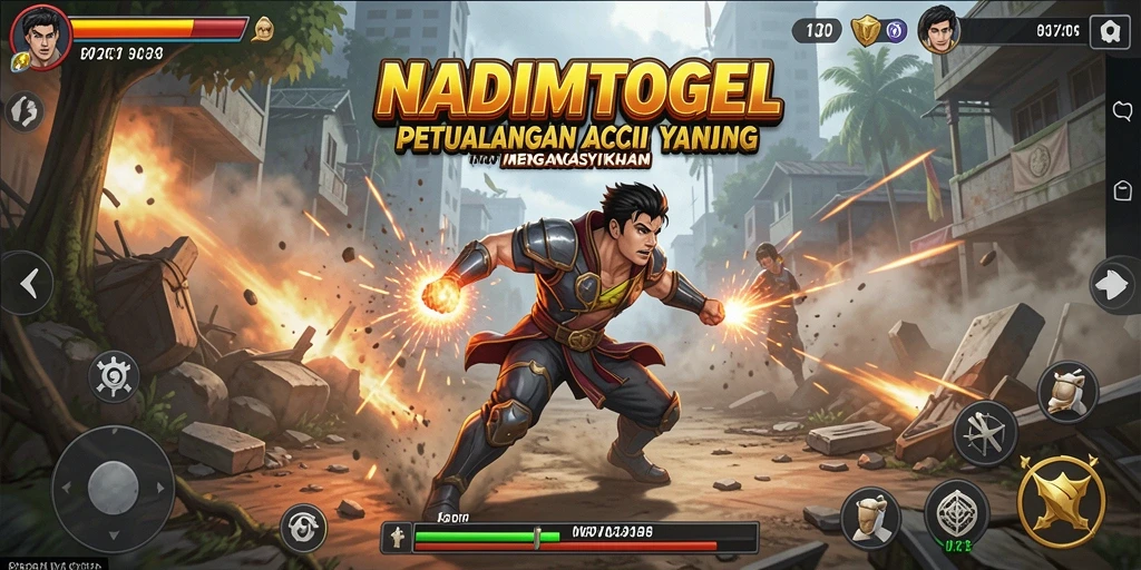 Tampilan gameplay NADIMTOGEL yang mendebarkan dan penuh aksi.