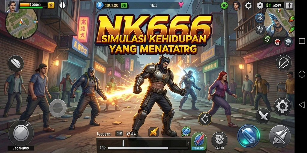 Screenshot NK666 menampilkan gameplay simulasi yang menarik.
