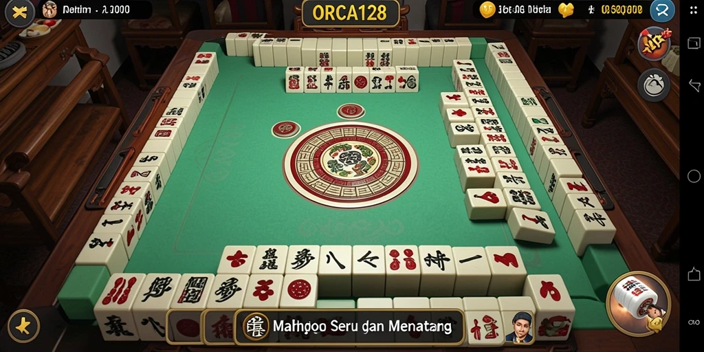 Tampilan gameplay seru dari ORCA128 yang penuh tantangan.