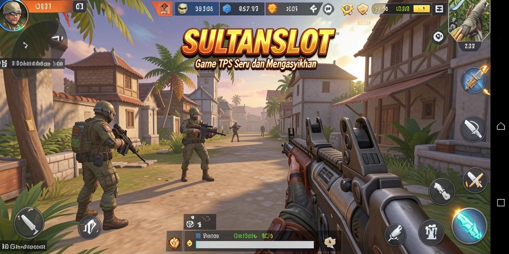 Menampilkan aksi seru dalam gameplay SULTANSLOT.
