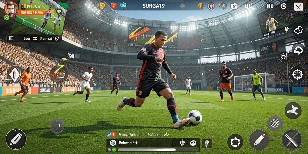 Tampilan gameplay SURGA19 yang mendebarkan dan interaktif.