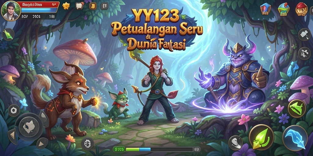 Gameplay YY123 yang menampilkan petualangan seru dan tantangan menarik.
