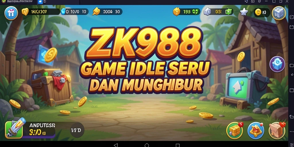 Tampilan gameplay ZK988 yang menarik dan penuh warna.